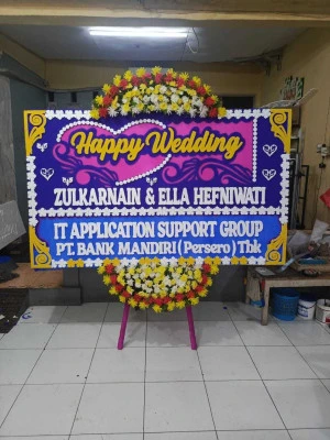 Papan Bunga di Pasir Gunung Selatan Cimanggis